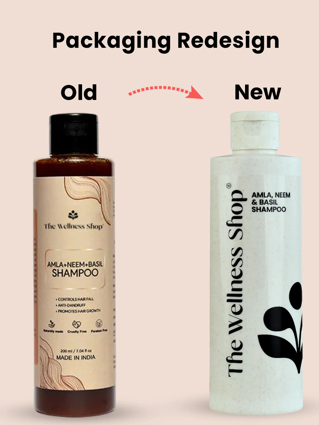 Amla, Neem And Basil Shampoo For Dandruff & Hair Fall Control (No Paraben, No Sulphate) - Image 9
