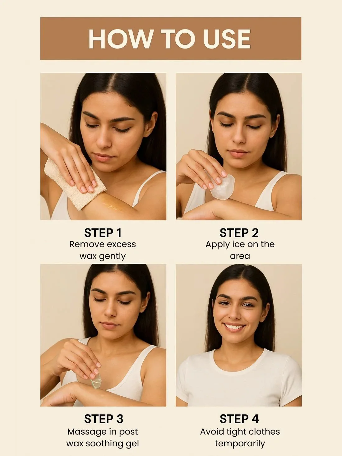 Free Gift - Post Wax Calming Gel With Aloe And Vitamin E - Image 6