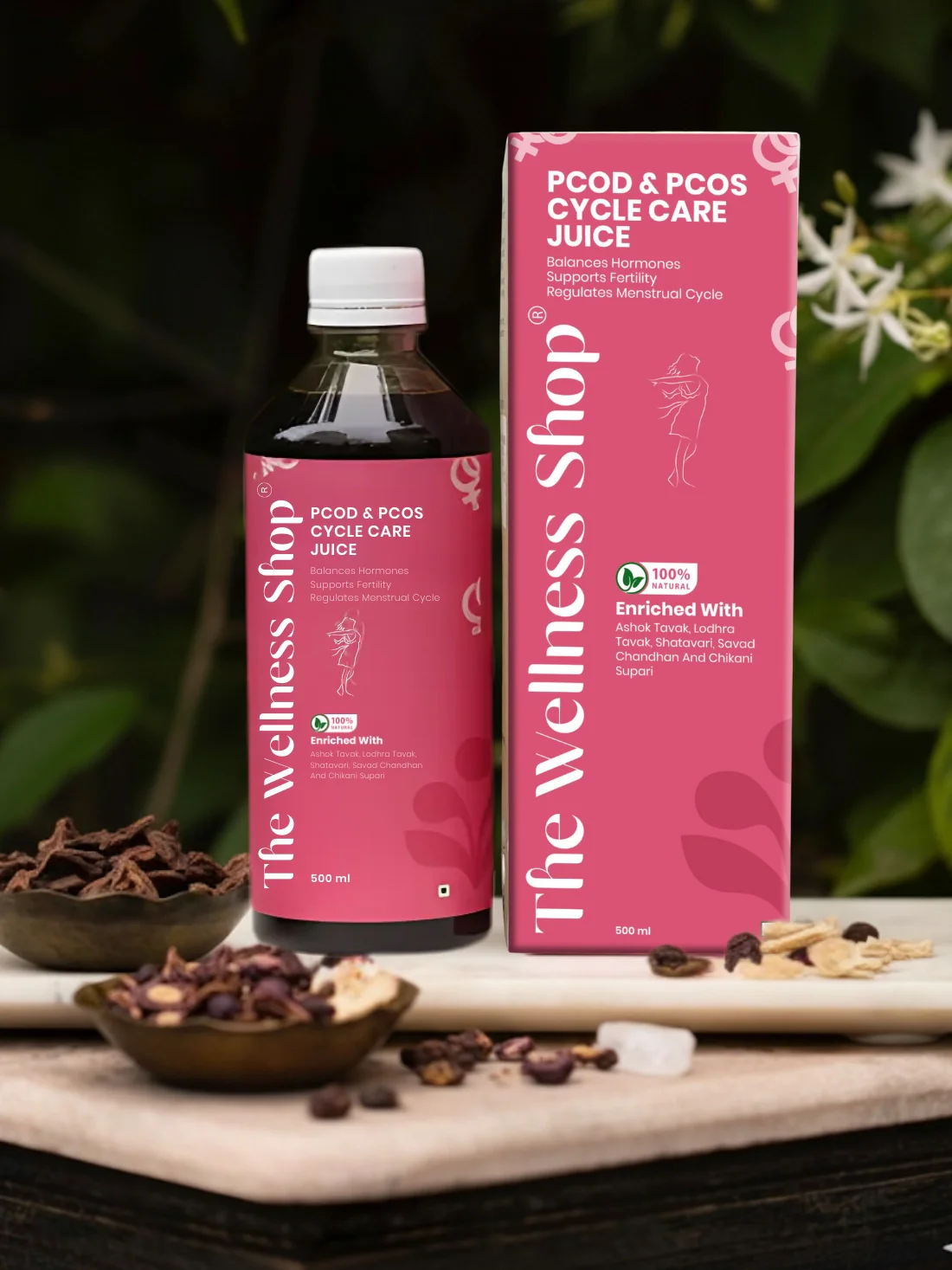 Natural PCOS & PCOD Cycle Care Juice — Hormonal Balance & Cycle Regulation Juice - Image 3