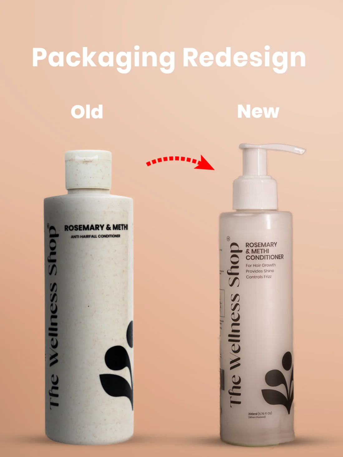 Rosemary & Methi Anti Hairfall Conditioner - Hair Fall & Thinning, Slow Hair Growth, Dullness & Lack Of Shine - Image 3