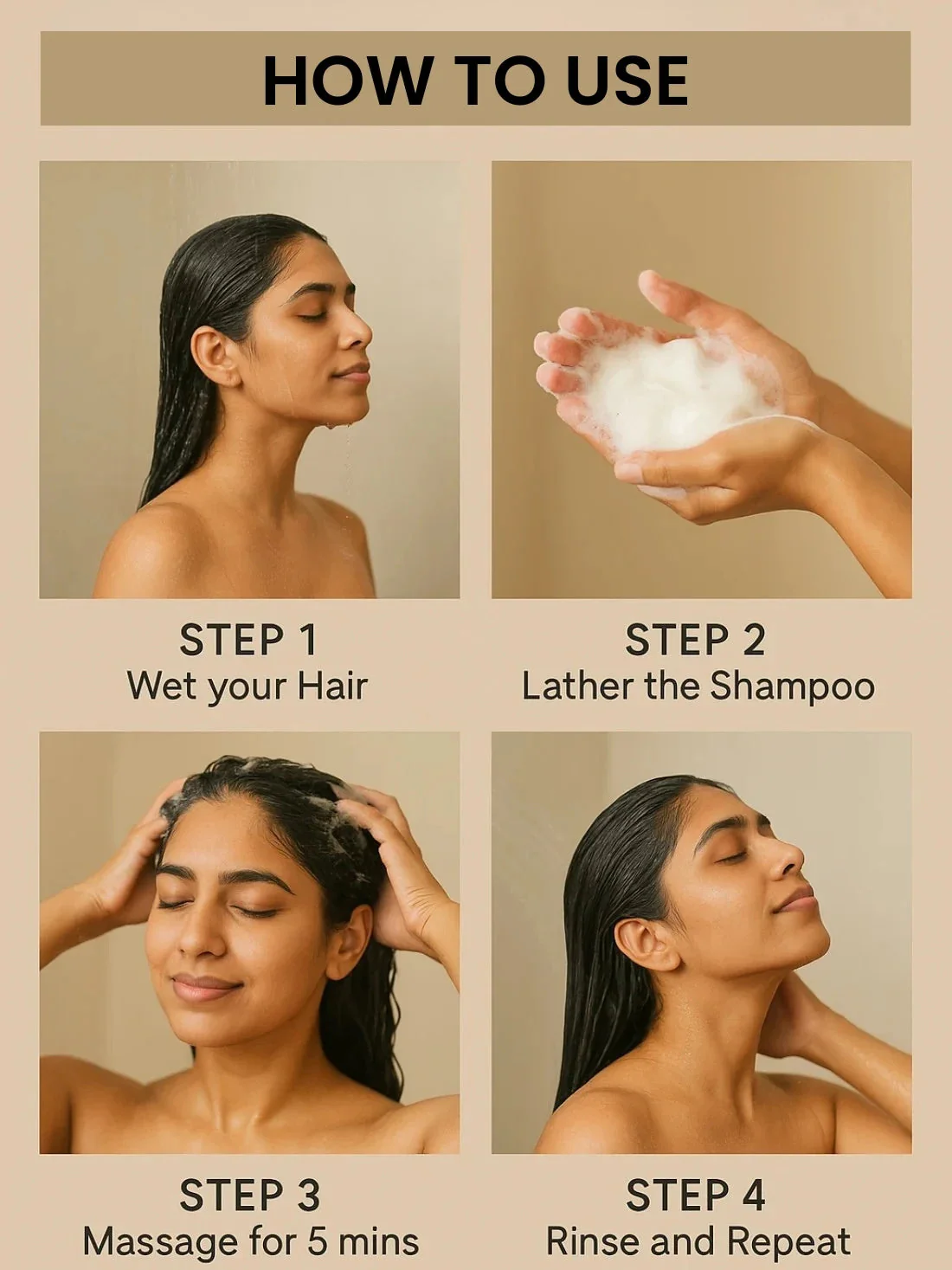 Rosemary & Methi Anti Hairfall Shampoo - Hair Fall & Thinning, Slow Hair Growth, Dullness & Lack Of Shine - Image 7