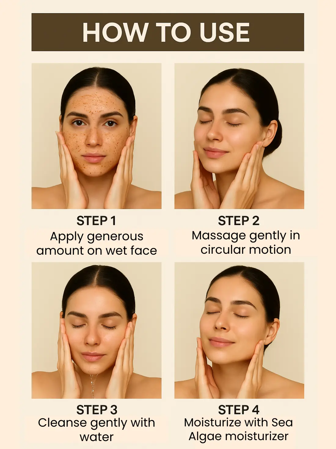 Sea Algae Exfoliating Face Scrub - Image 6