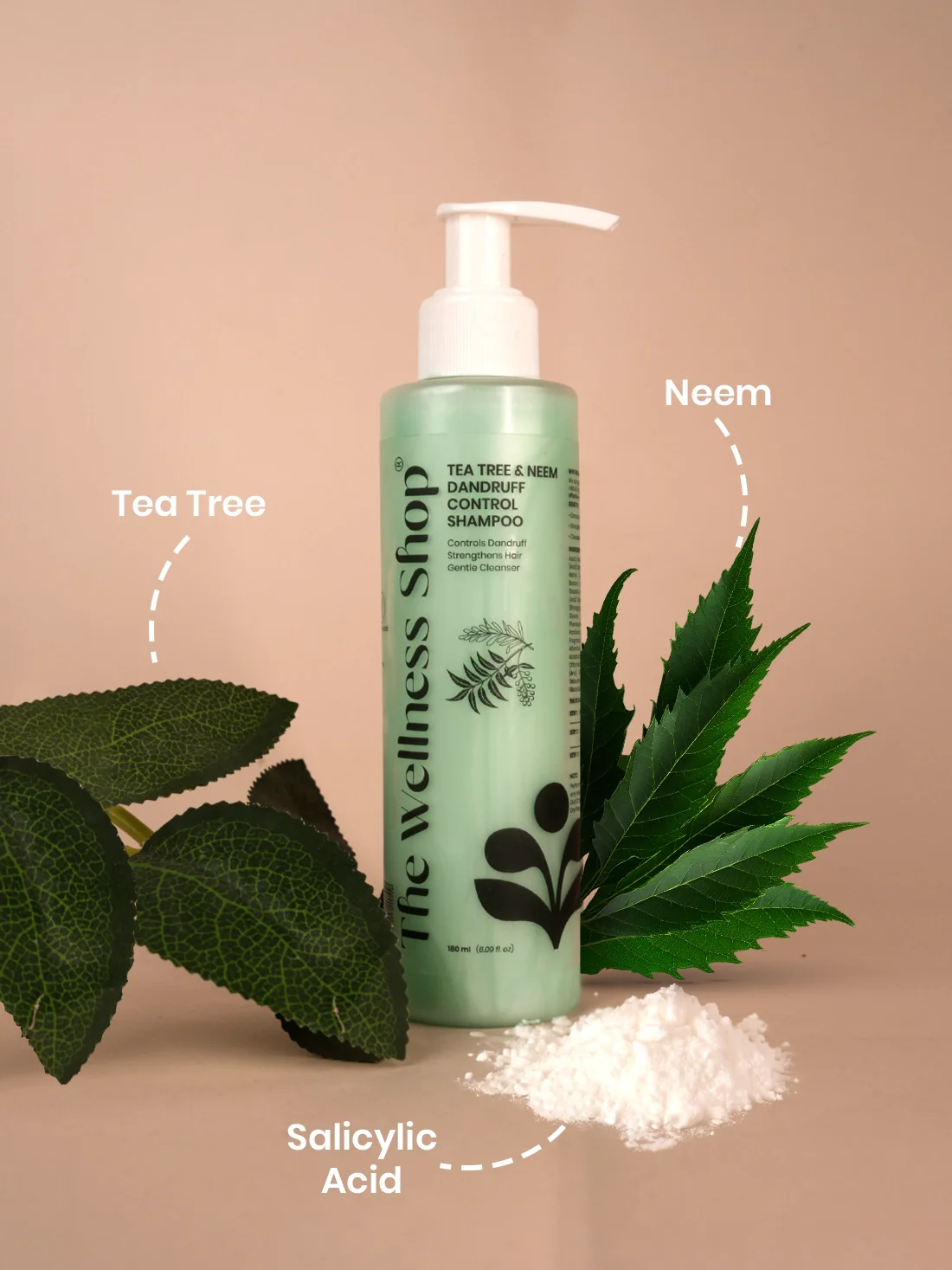 Tea Tree & Neem Dandruff Defense Shampoo - Dandruff, Scalp Acne - Image 6